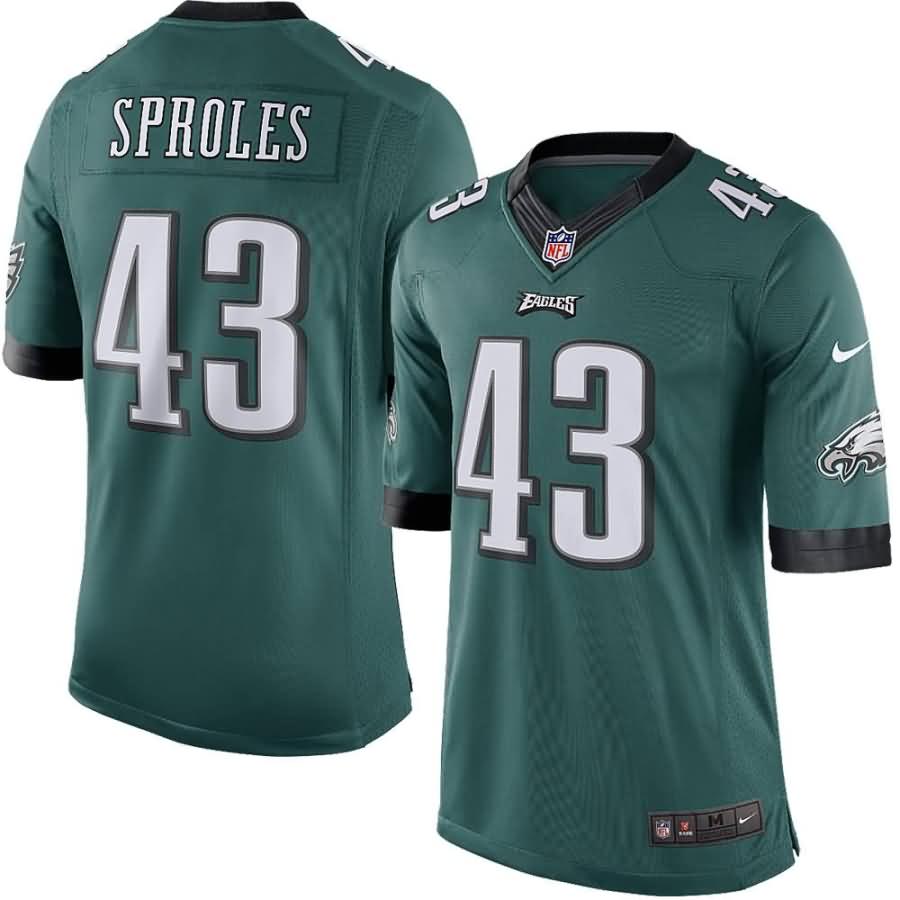 Darren Sproles Philadelphia Eagles Nike Youth Limited Jersey - Midnight Green