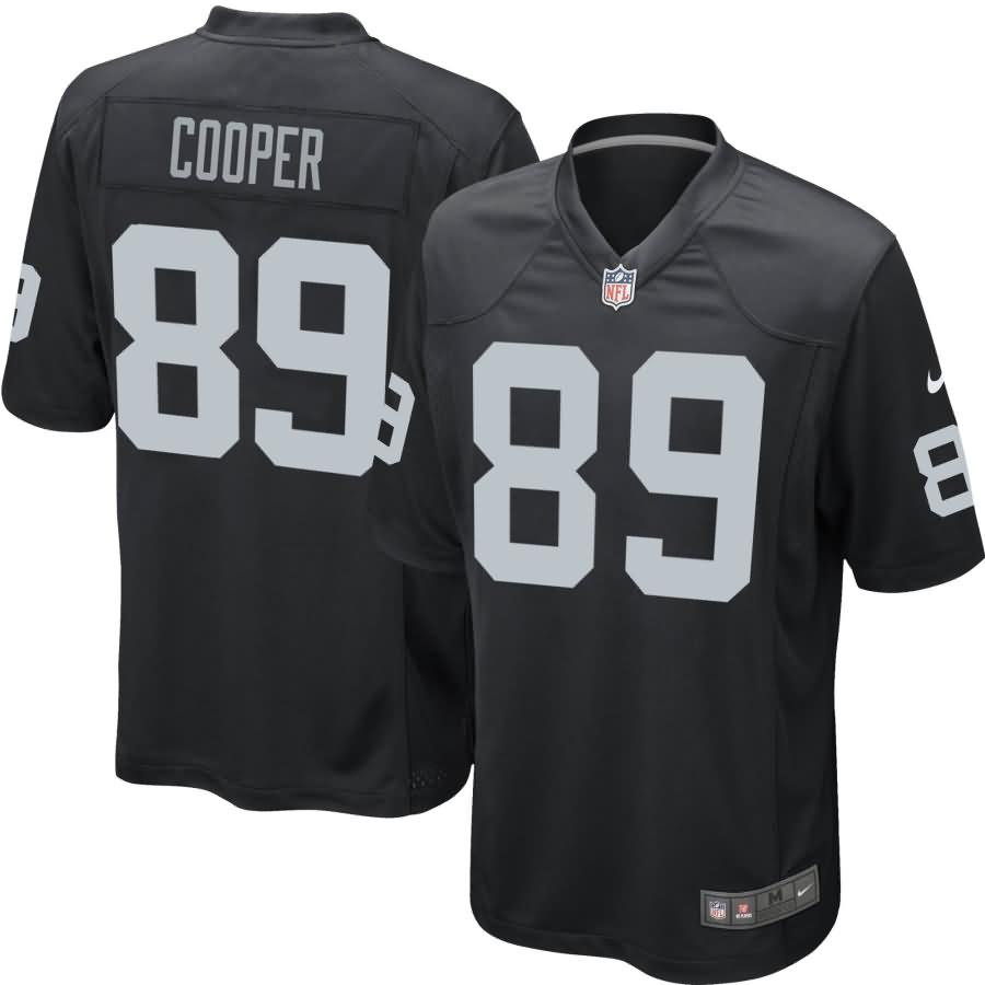 Amari Cooper Oakland Raiders Nike Youth 2015 Game Jersey - Black