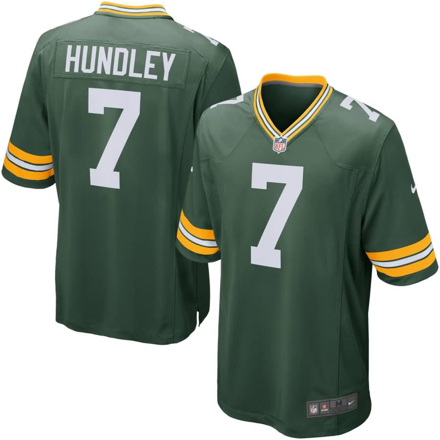 Brett Hundley Green Bay Packers Nike Game Jersey - Green