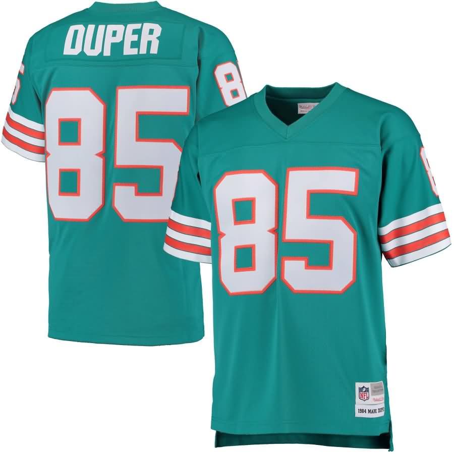 Mark Duper Miami Dolphins Mitchell & Ness Retired Player Replica Jersey - Aqua