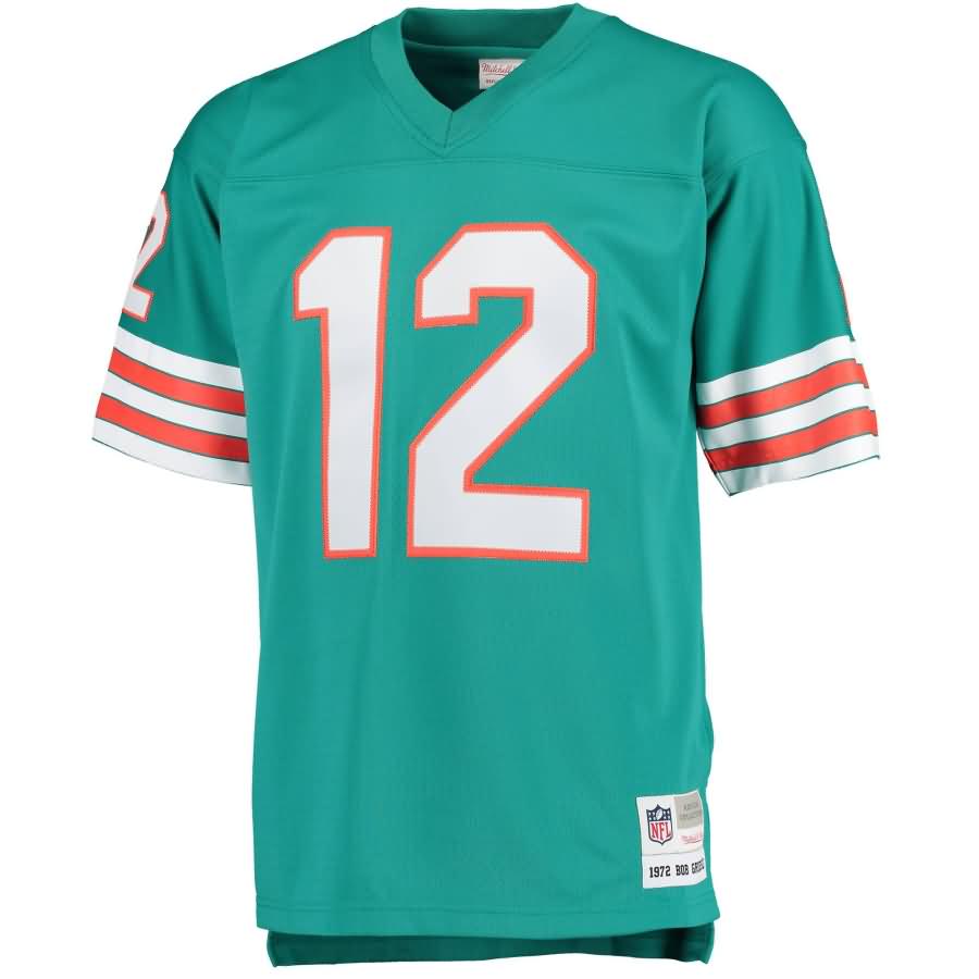 Bob Griese Miami Dolphins Mitchell & Ness Retired Player Replica Jersey - Aqua