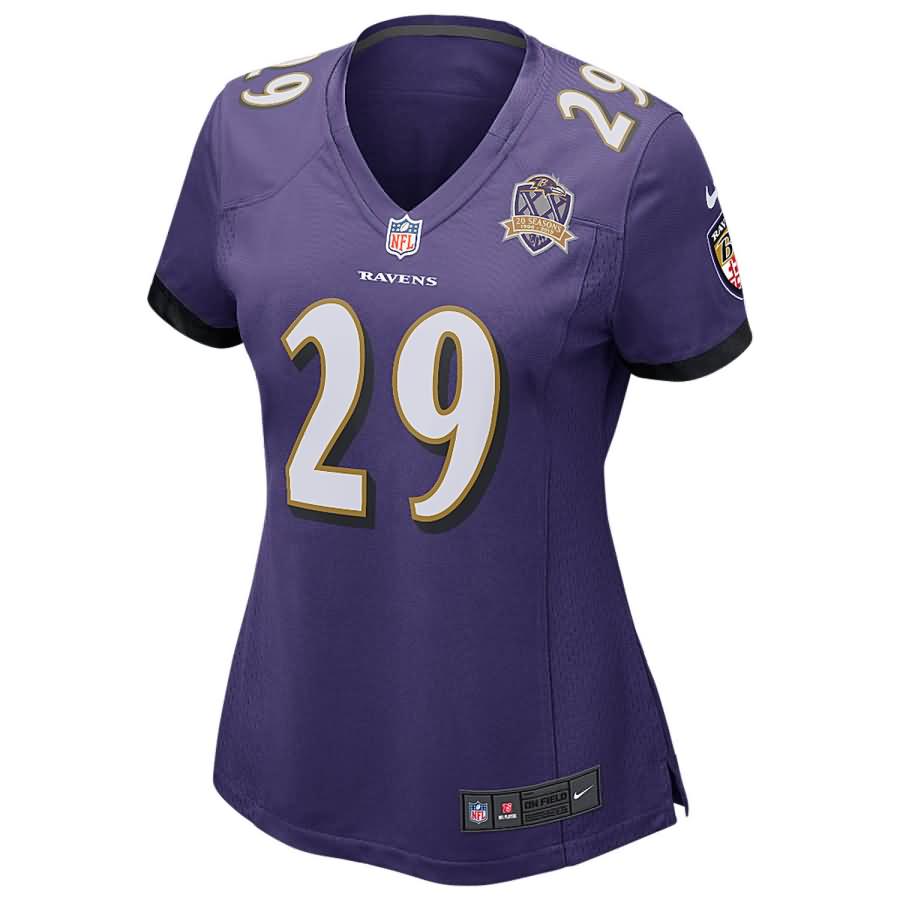 Justin Forsett Baltimore Ravens Nike Women's Patch Game Jersey - Purple