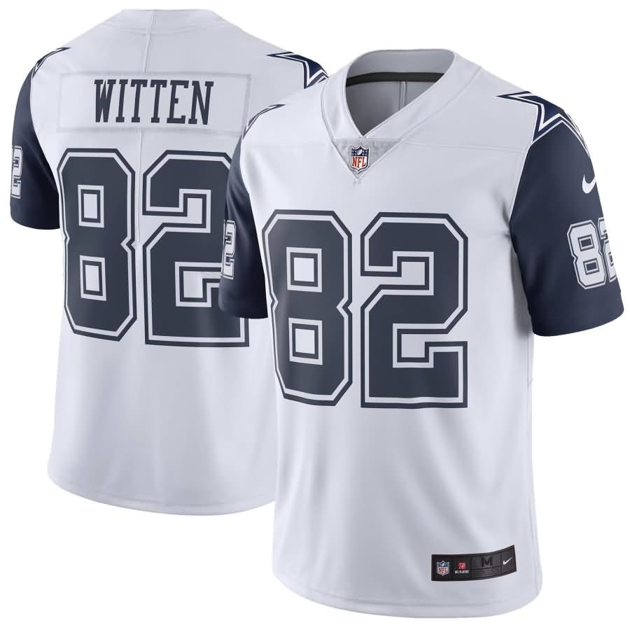 Jason Witten Dallas Cowboys Nike Vapor Untouchable Color Rush Limited Player Jersey - White