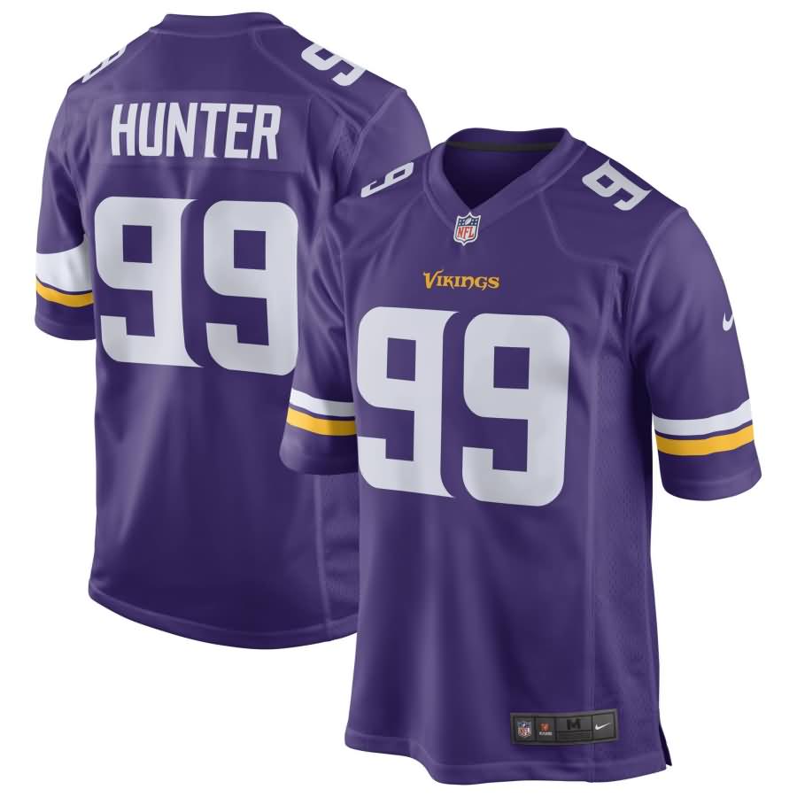 Danielle Hunter Minnesota Vikings Nike NFL Draft Game Jersey - Purple