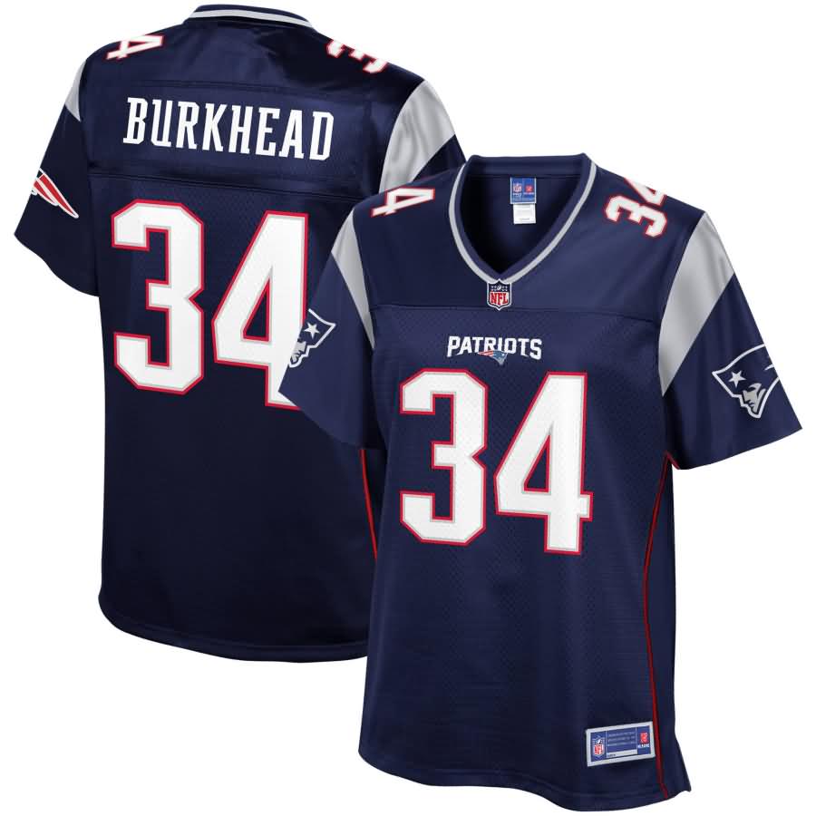 Rex Burkhead New England Patriots NFL Pro Line Women's Player Jersey - Navy