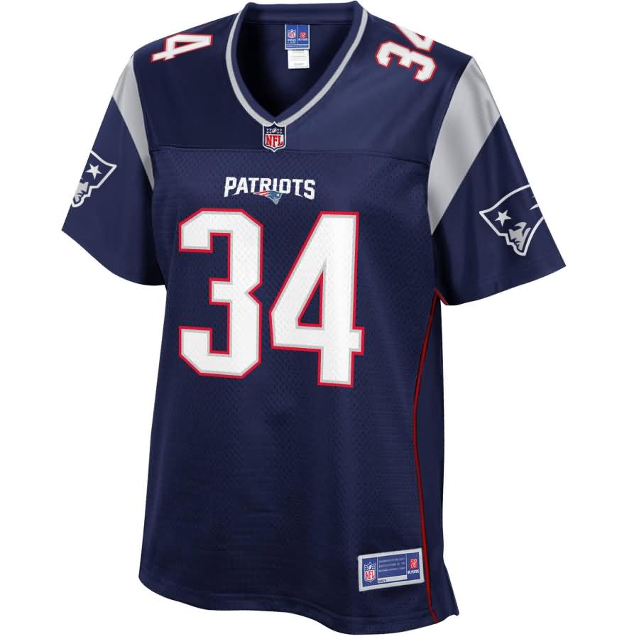 Rex Burkhead New England Patriots NFL Pro Line Women's Player Jersey - Navy