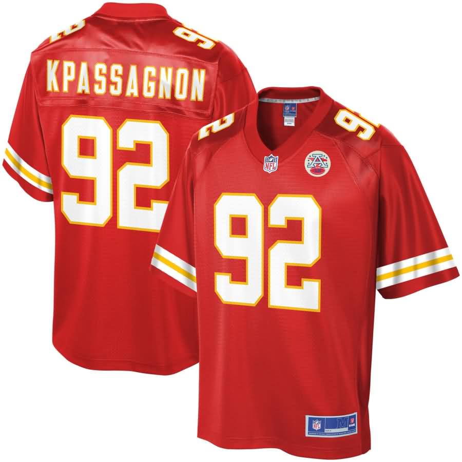 Tanoh Kpassagnon Kansas City Chiefs NFL Pro Line Player Jersey - Red