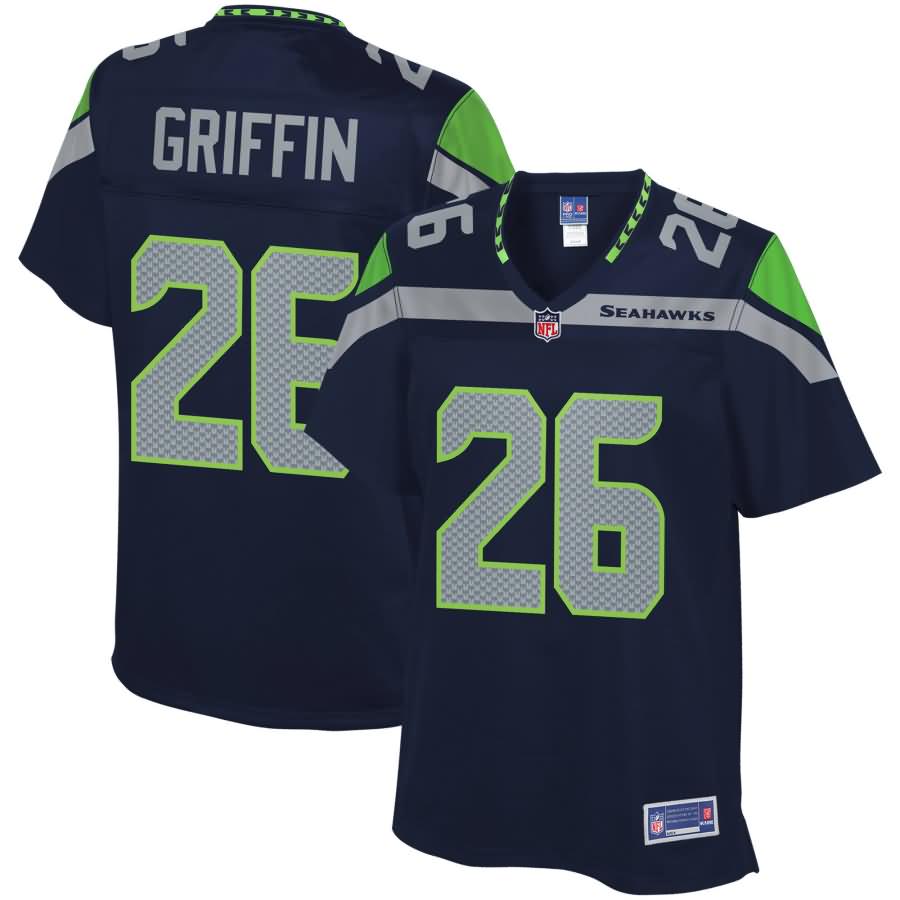 Shaquill Griffin Seattle Seahawks NFL Pro Line Women's Team Color Player Jersey - College Navy