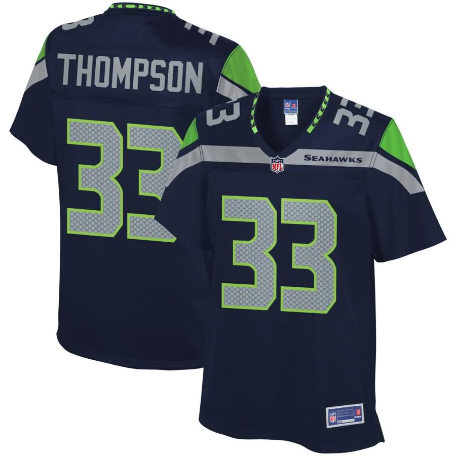 Tedric Thompson Seattle Seahawks NFL Pro Line Women's Team Color Player Jersey - College Navy
