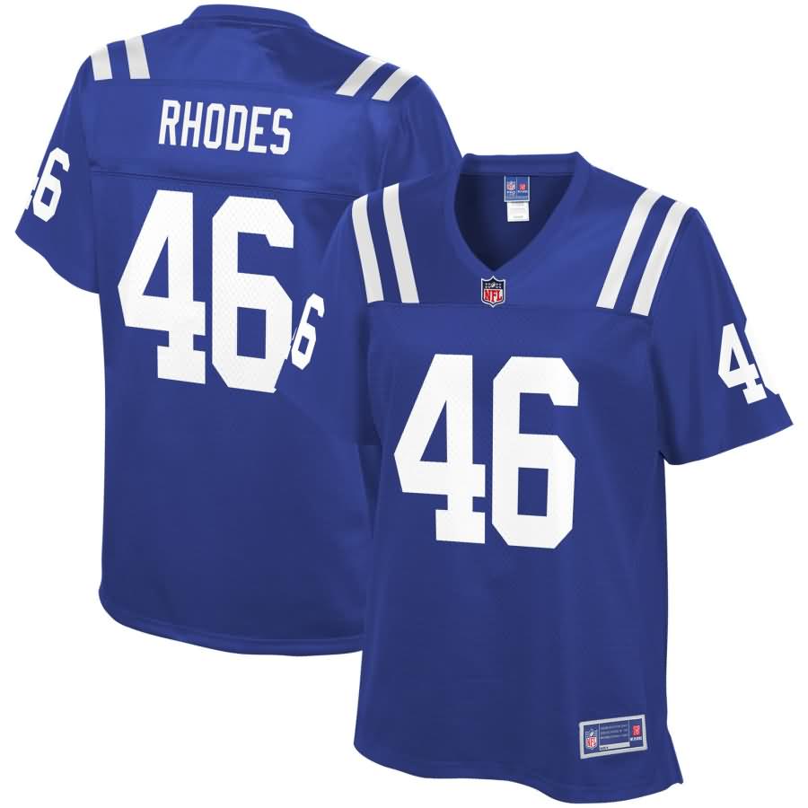 Luke Rhodes Indianapolis Colts NFL Pro Line Women's Player Jersey - Royal