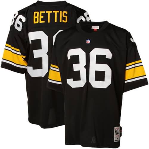 Jerome Bettis Pittsburgh Steelers Mitchell & Ness Authentic Throwback Jersey - Black