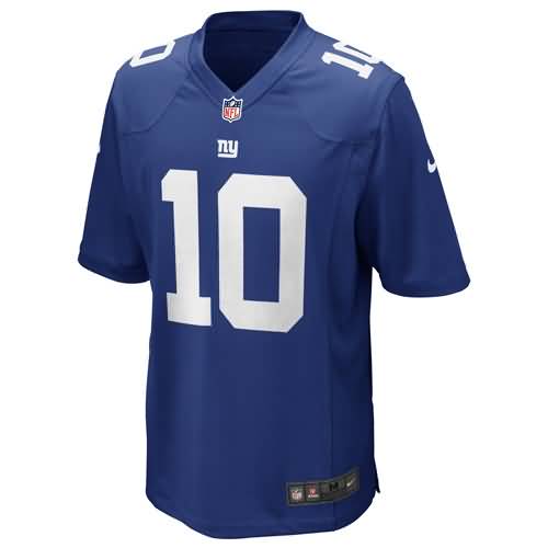 Eli Manning New York Giants Nike Youth Team Color Game Jersey - Royal Blue