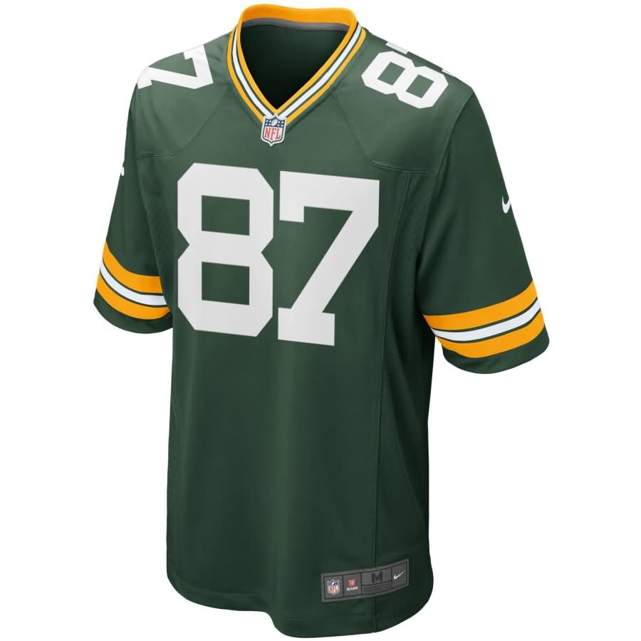 Jordy Nelson Green Bay Packers Nike Youth Team Color Game Jersey - Green