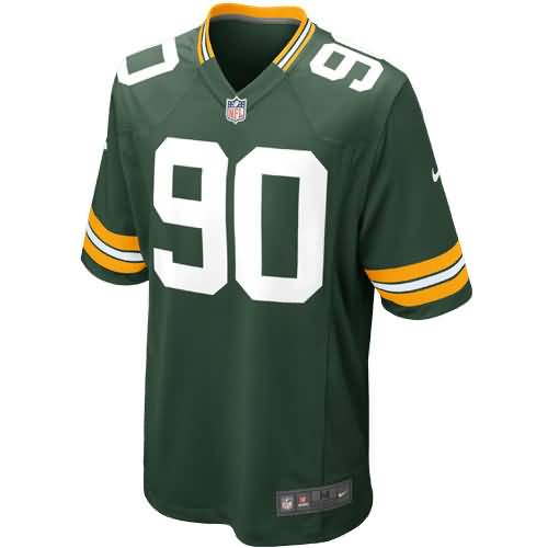 BJ Raji Green Bay Packers Nike Youth Team Color Game Jersey - Green