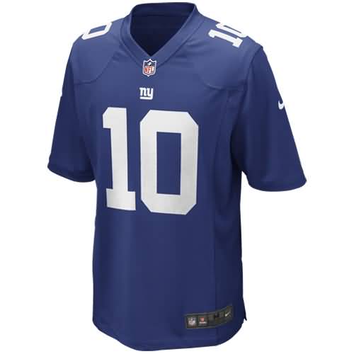 Eli Manning New York Giants Nike Game Jersey - Royal Blue