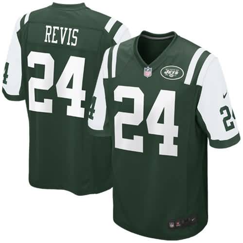 Darrelle Revis New York Jets Nike Game Jersey - Green