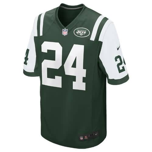 Darrelle Revis New York Jets Nike Game Jersey - Green