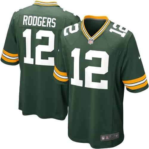 Aaron Rodgers Green Bay Packers Nike Game Jersey - Green