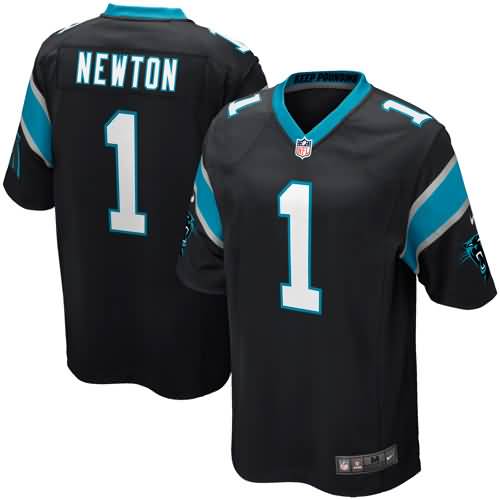 Cam Newton Carolina Panthers Nike Game Jersey - Black
