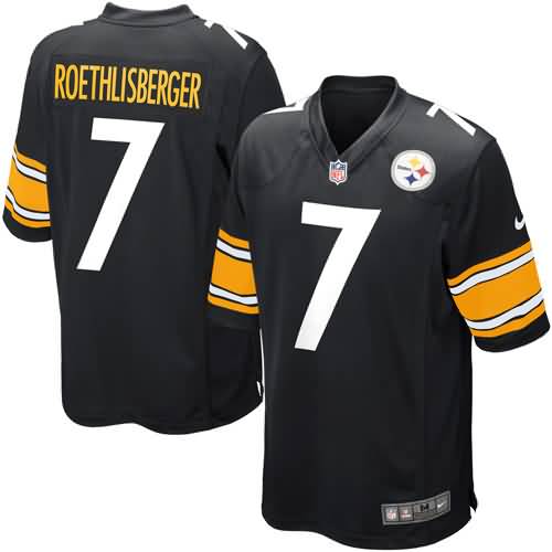 Ben Roethlisberger Pittsburgh Steelers Nike Game Jersey - Black