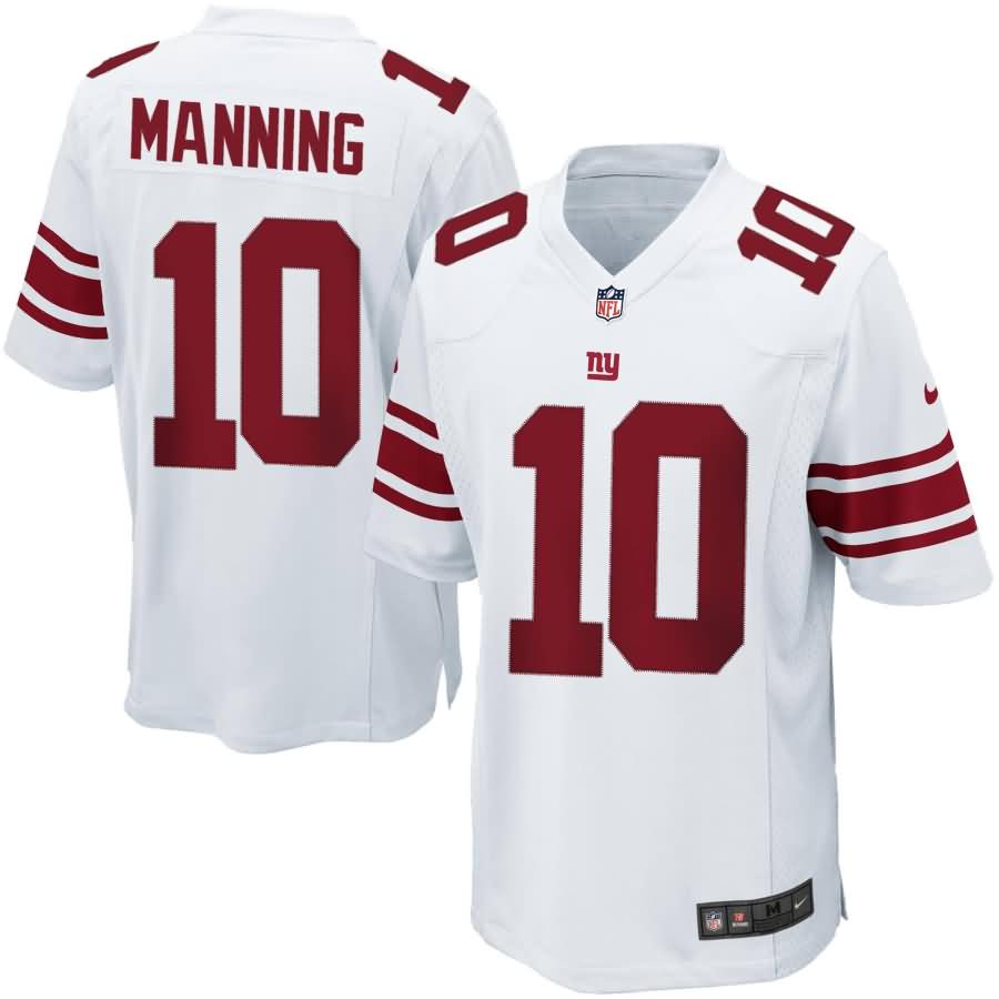 Eli Manning New York Giants Nike Game Jersey - White