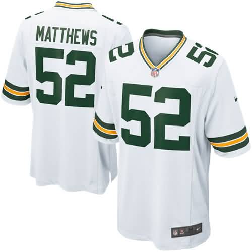 Clay Matthews Green Bay Packers Nike Game Jersey - White