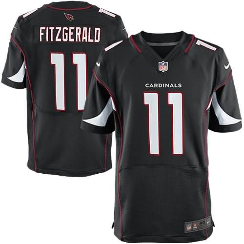 Larry Fitzgerald Arizona Cardinals Nike Elite Jersey - Black