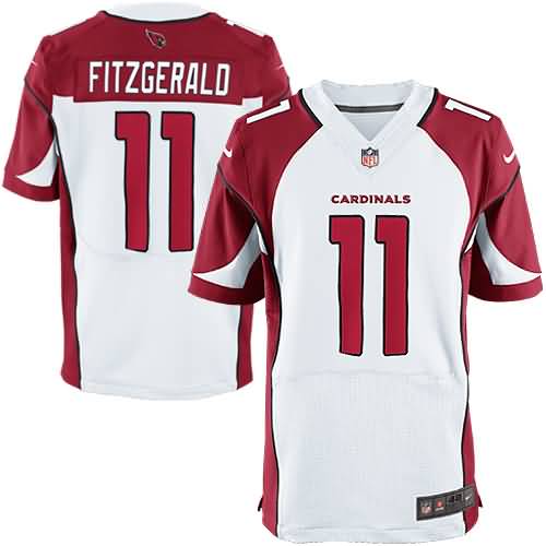 Larry Fitzgerald Arizona Cardinals Nike Elite Jersey - White