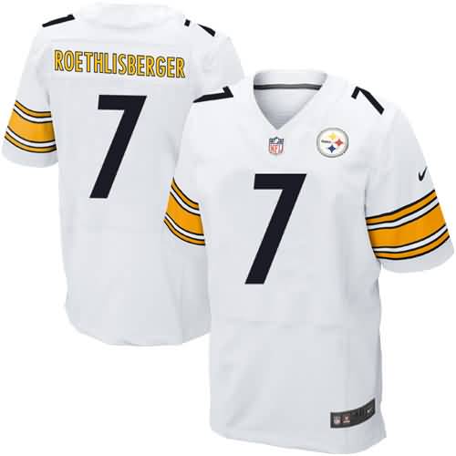 Ben Roethlisberger Pittsburgh Steelers Nike Elite Jersey - White