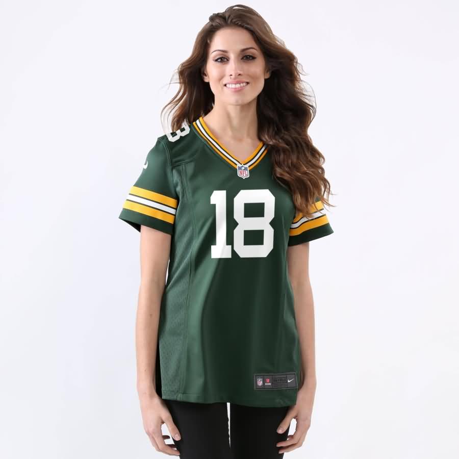 Randall Cobb Green Bay Packers Nike Women's Game Jersey - Green