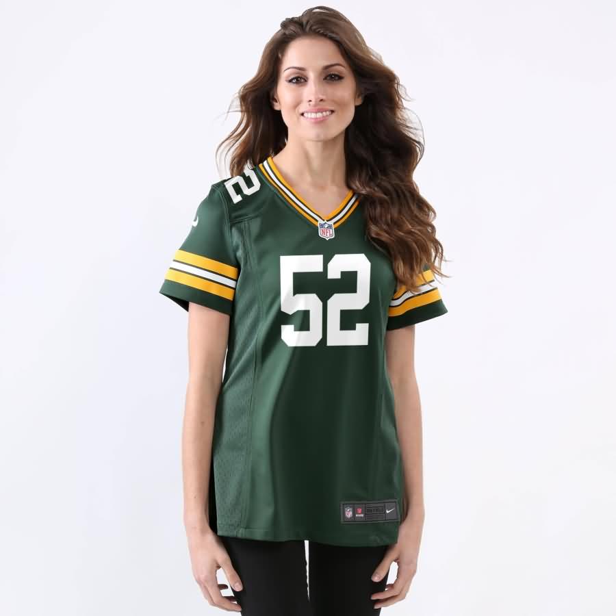 Clay Matthews Green Bay Packers Nike Women's Game Jersey - Green