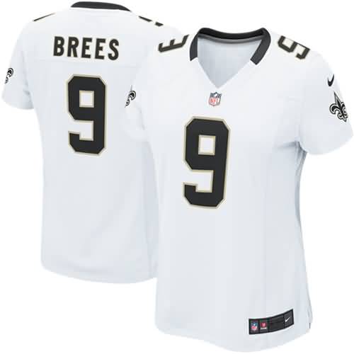 Drew Brees New Orleans Saints Nike Women's Game Jersey - White