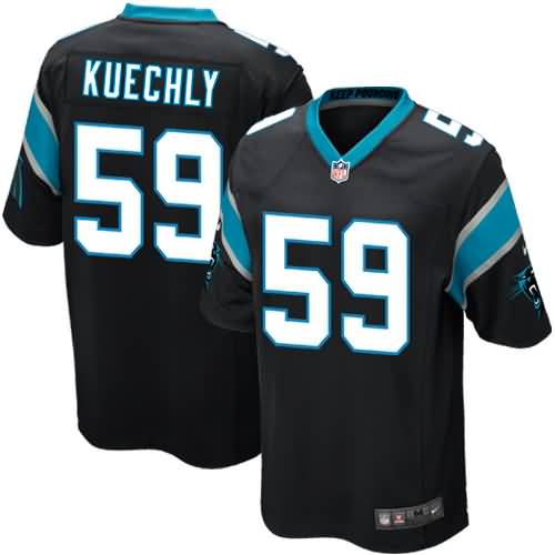 Luke Kuechly Carolina Panthers Nike Team Game Jersey - Black