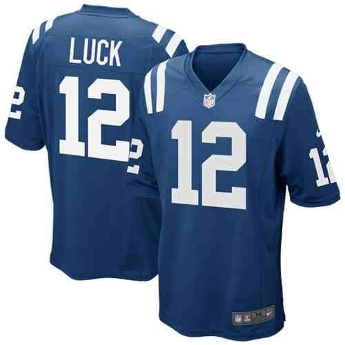 Andrew Luck Indianapolis Colts Nike Youth Team Color Game Jersey - Royal Blue