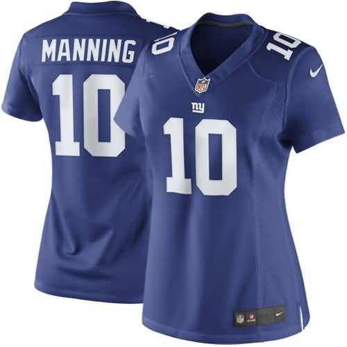 Eli Manning New York Giants Nike Women's Limited Jersey - Royal Blue
