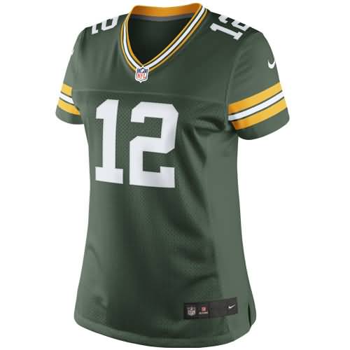 Aaron Rodgers Green Bay Packers Nike Women's Limited Jersey - Green