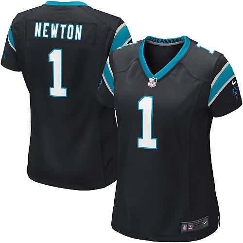 Cam Newton Carolina Panthers Nike Women's Limited Jersey - Black