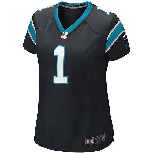 Cam Newton Carolina Panthers Nike Women's Limited Jersey - Black