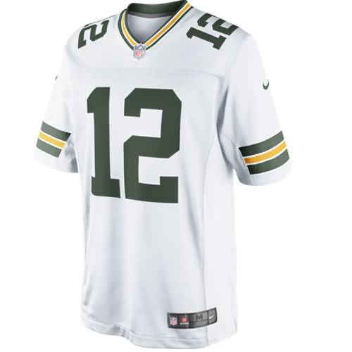 Aaron Rodgers Green Bay Packers Nike Limited Jersey - White