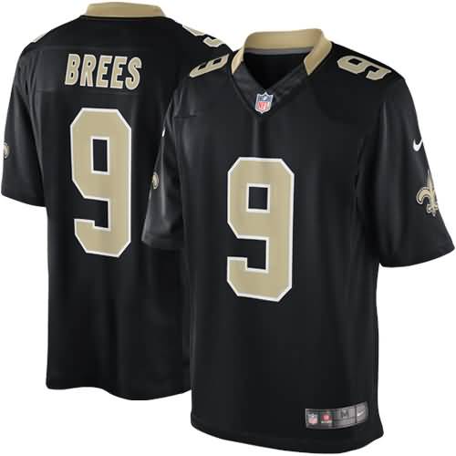 Drew Brees New Orleans Saints Nike Team Color Limited Jersey - Black