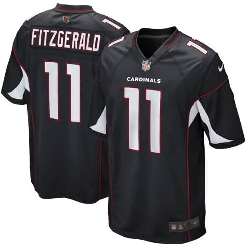 Larry Fitzgerald Arizona Cardinals Nike Youth Alternate Game Jersey - Black