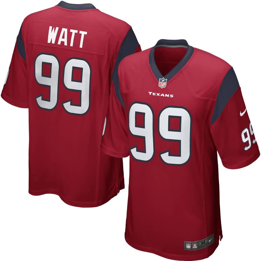 JJ Watt Houston Texans Nike Alternate Game Jersey - Red