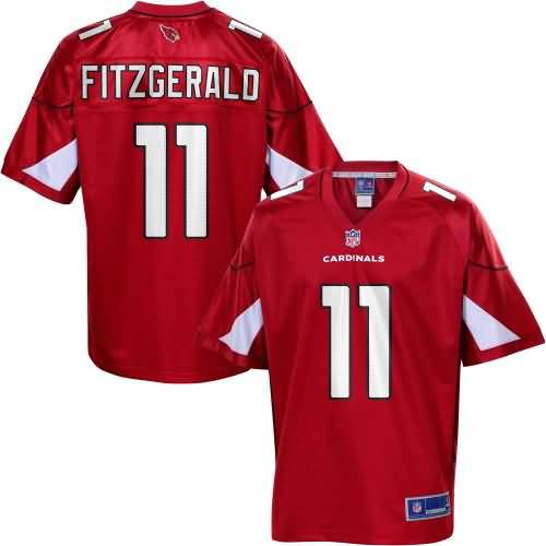 Pro Line Men's Arizona Cardinals Larry Fitzgerald Team Color Jersey