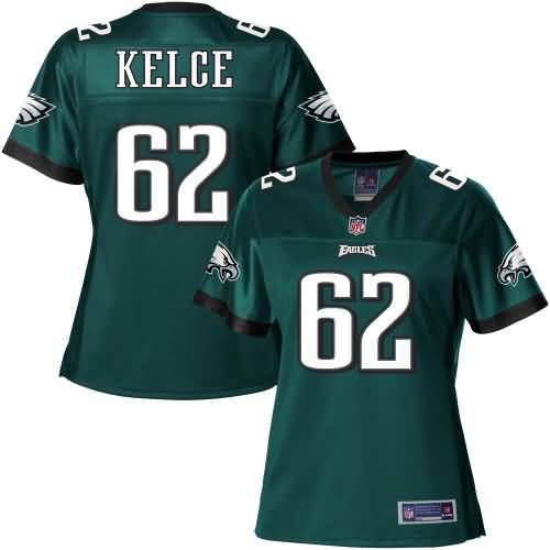 NFL Pro Line Women's Philadelphia Eagles Jason Kelce Team Color Jersey