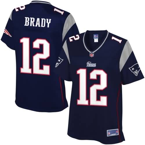 NFL Pro Line Women's New England Patriots Tom Brady Team Color Jersey