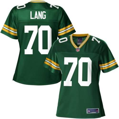 NFL Pro Line Women's Green Bay Packers T.J. Lang Team Color Jersey