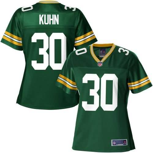 NFL Pro Line Women's Green Bay Packers John Kuhn Team Color Jersey