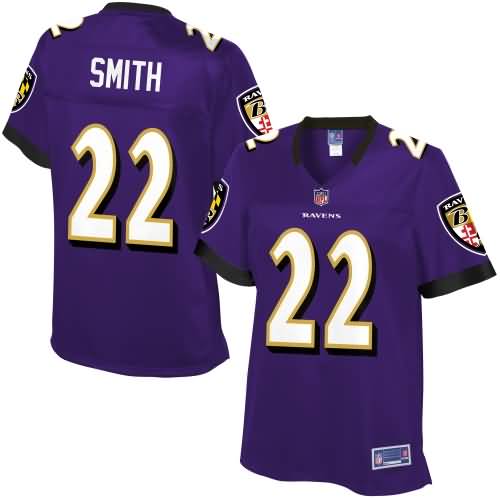 NFL Pro Line Women's Baltimore Ravens Jimmy Smith Team Color Jersey