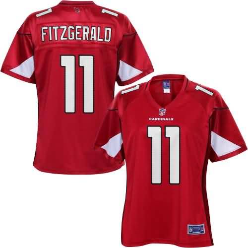 NFL Pro Line Women's Arizona Cardinals Larry Fitzgerald Team Color Jersey
