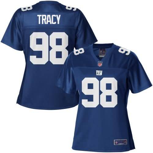 Pro Line Women's New York Giants Adrian Tracy Team Color Jersey